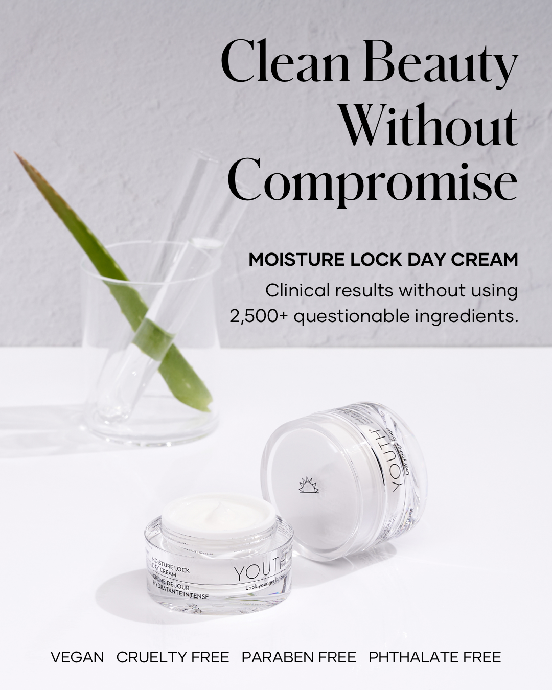 - Shaklees Clean Beauty Swap Youth Moisture Lock Day Cream