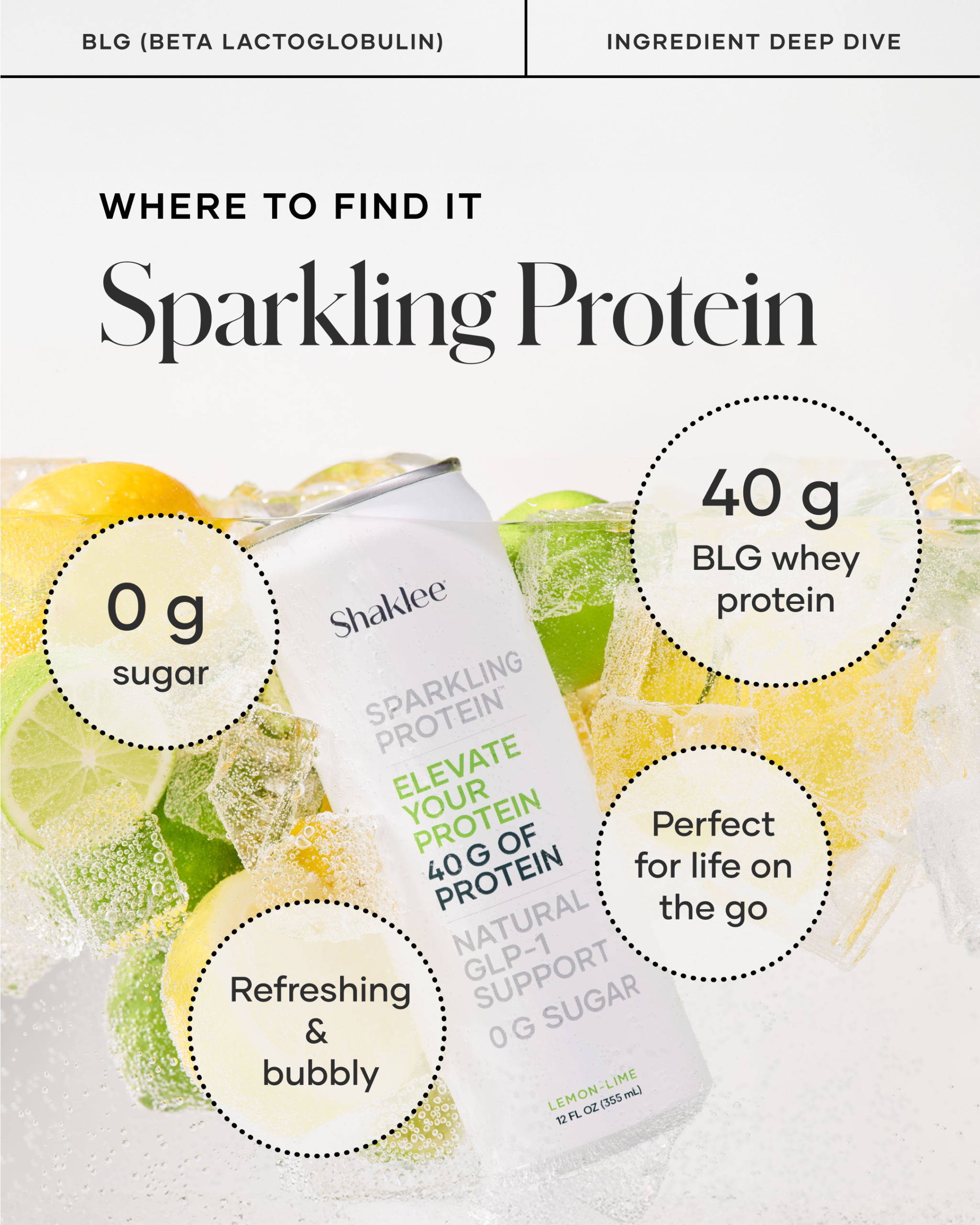 shaklee sparkling protein - Shaklees shaklee sparkling protein