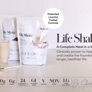 Shaklee Vita Life Stack - complete daily nutrition bundle with Life Shake, multivitamin, omega-3, and probiotic